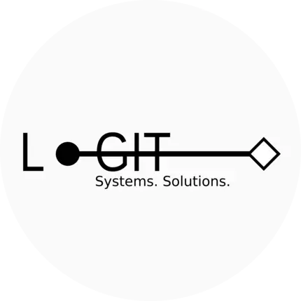 Logo from LOGIT Systems. Solutions.