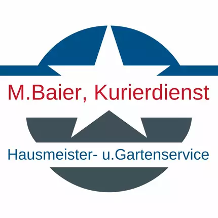 Logo de M. Baier, Kurierdienst, Hausmeister-und Gartenservice