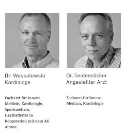 Bild von Kardiologische Praxis Blankenese Dr. med. R. Wessolowski, Dr. med. E. M. Tallone Fachärzte für Innere Medizin/Kardio