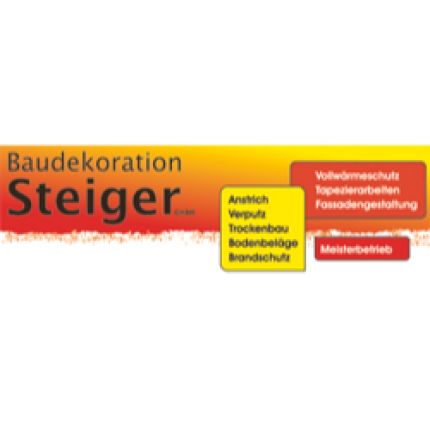 Logo de Baudekoration Steiger GmbH, Meisterbetrieb