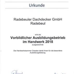 Bild von Radebeuler Dachdecker GmbH