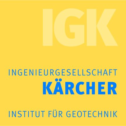 Logotyp från Ingenieurgesellschaft Kärcher mbH Institut für Geotechnik