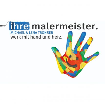 Logo from ihre malermeister. Michael und Lena Tronser