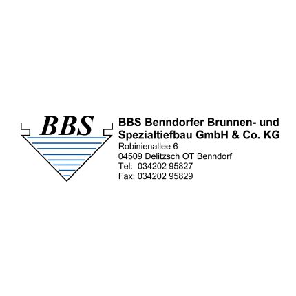 Logo da BBS Benndorfer Brunnen- und Spezialtiefbau GmbH & Co.KG