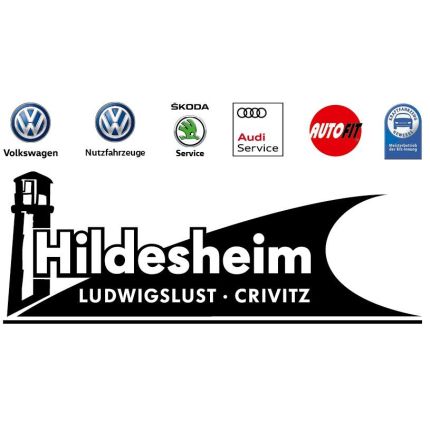 Logotyp från Autohaus W.-R. Hildesheim, Inhaber Knut Hildesheim e. Kfm. Niederlassung Crivitz