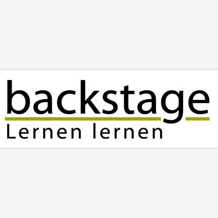 Logotipo de backstage - Lernen lernen
