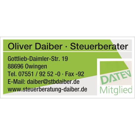 Logo fra Oliver Daiber Steuerberater