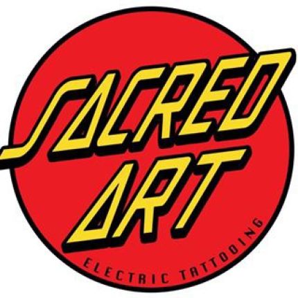Logo fra Sacred Art Electric Tattooing
