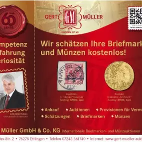 Bild von Gert Müller GmbH Internationale Briefmarken- und Münzauktionen