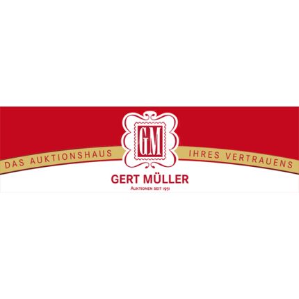 Logo fra Gert Müller GmbH Internationale Briefmarken- und Münzauktionen