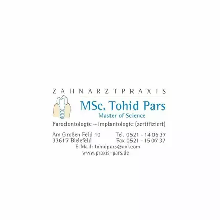 Logo od Tohid Pars, Zahnarzt / Implantolgie / Parodontologie in Bielefeld