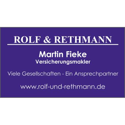 Logo fra Rolf & Rethmann Martin Fieke Versicherungsmakler