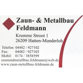 Bild von Zaun- & Metallbau Feldmann