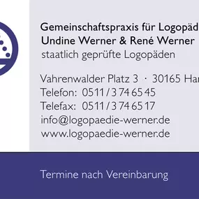 Bild von Undine Werner + René Werner Gemeinsch.-Praxis f. Logopädie