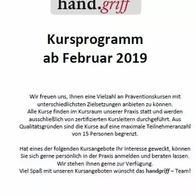 Bild von hand.griff Praxis für Physiotherapie