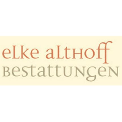 Logo von Elke Althoff Bestattungen
