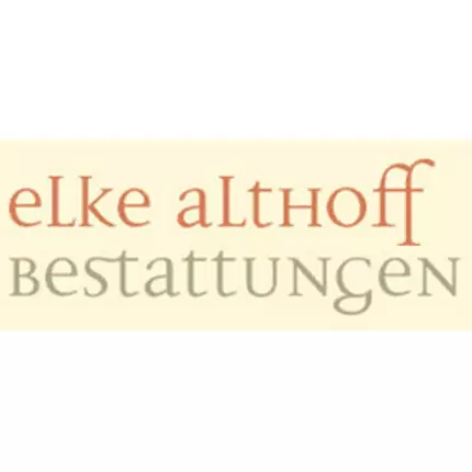 Logo von Elke Althoff Bestattungen