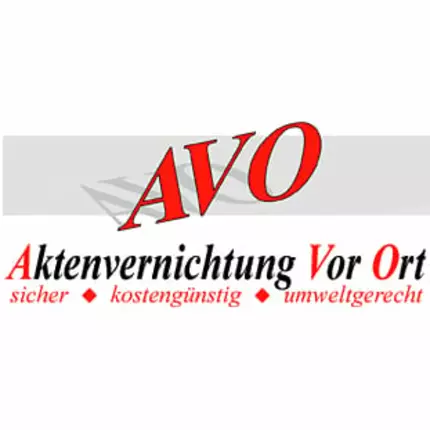 Logótipo de AVO Aktenvernichtung Vor Ort