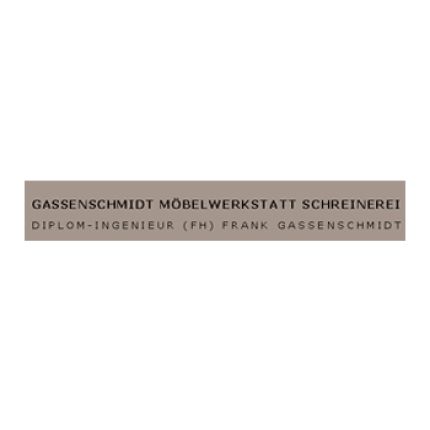 Logotyp från Gassenschmidt Möbelwerkstatt Schreinerei