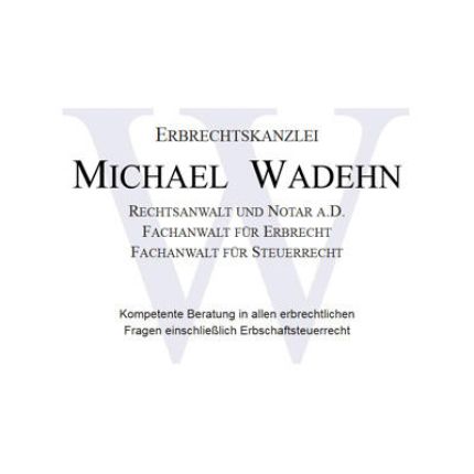 Logo van Erbrechtskanzlei Michael Wadehn