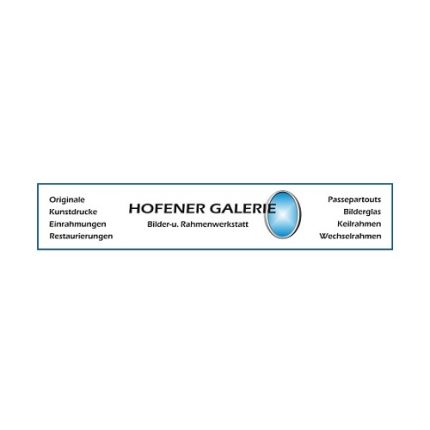 Λογότυπο από Hofener Galerie Inh. Michael Weber