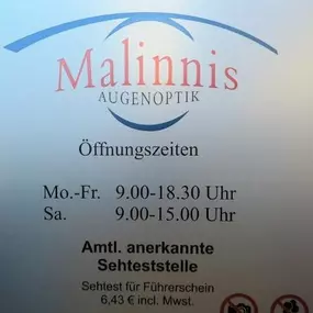 Bild von Augenoptik Malinnis