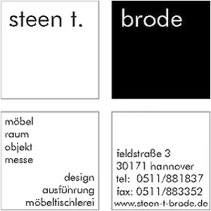 Logo fra steen t. brode