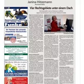 Bild von Kanzlei Hitzemann, Janina Hitzemann, Rechtsanwältin Fachanwältin für Arbeitsrecht