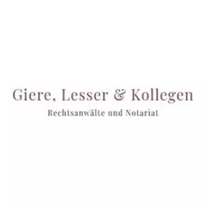 Logo van Rechtsanwaltskanzlei Giere, Lesser & Kollegen