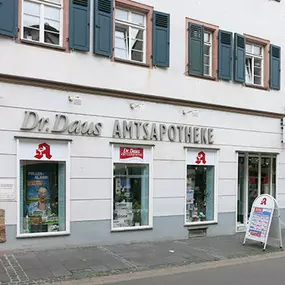 Aussenansicht der Amts-Apotheke