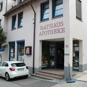 Aussenansicht der Rathaus-Apotheke