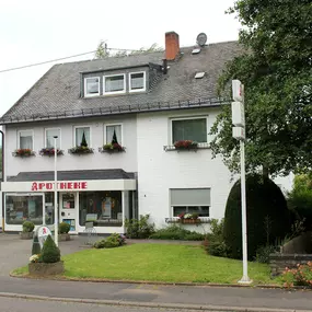 Aussenansicht der Rochus-Apotheke