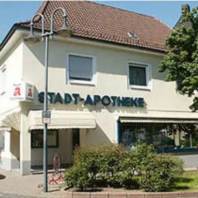 Aussenansicht der Pharmacus-OHG Stadt-Apotheke