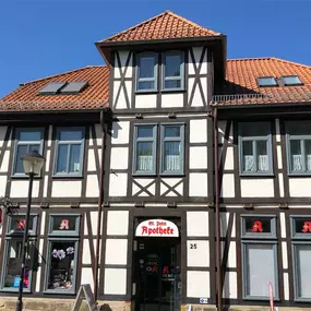 Aussenansicht der St. Petri-Apotheke