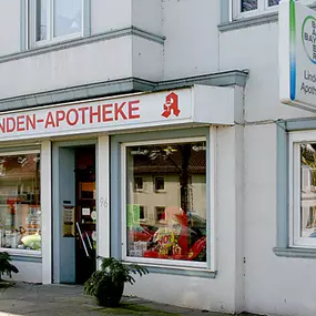 Aussenansicht der Linden-Apotheke