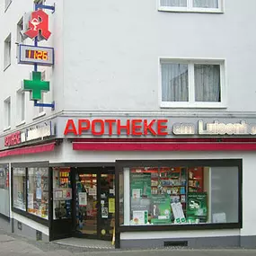 Aussenansicht der Apotheke am Luisenhospital