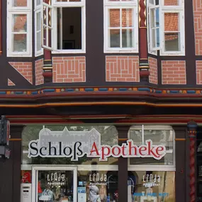 Aussenansicht der Schloß-Apotheke