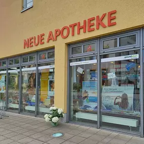Aussenansicht der Neue Apotheke