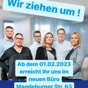 WIR ZIEHEN UM!