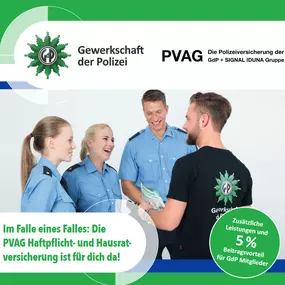 Signal Iduna (PVAG) und die Polizei - Privathaftpflicht und Hausratversicherung