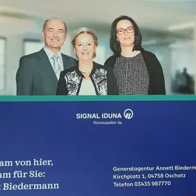 Team Signal Iduna Generalagentur Annett Biedermann in Oschatz