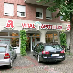 Aussenansicht der Vital-Apotheke