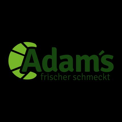 Logotyp från Adam's - frischer schmeckt!