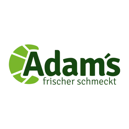 Logo fra Adam´s-frischer schmeckt!