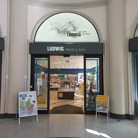 Buchhandlung Ludwig im Bahnhof Coburg