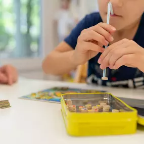 Junge beim spielen
Praxis für Sprachtherapie 
Melanie Exner