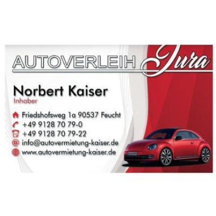 Logotyp från Autoverleih Jura, Inh. Norbert Kaiser