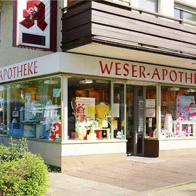 Aussenansicht der Weser-Apotheke