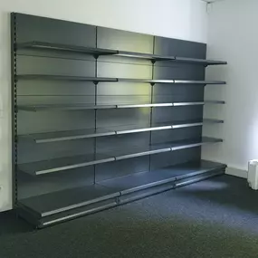 Stahlregal Hermann Ladenbau Tegometall Service Center München