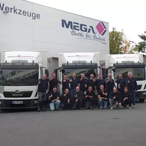 Team MEGA eG Nürnberg, Großhandel für Maler, Bodenleger und Stuckateure